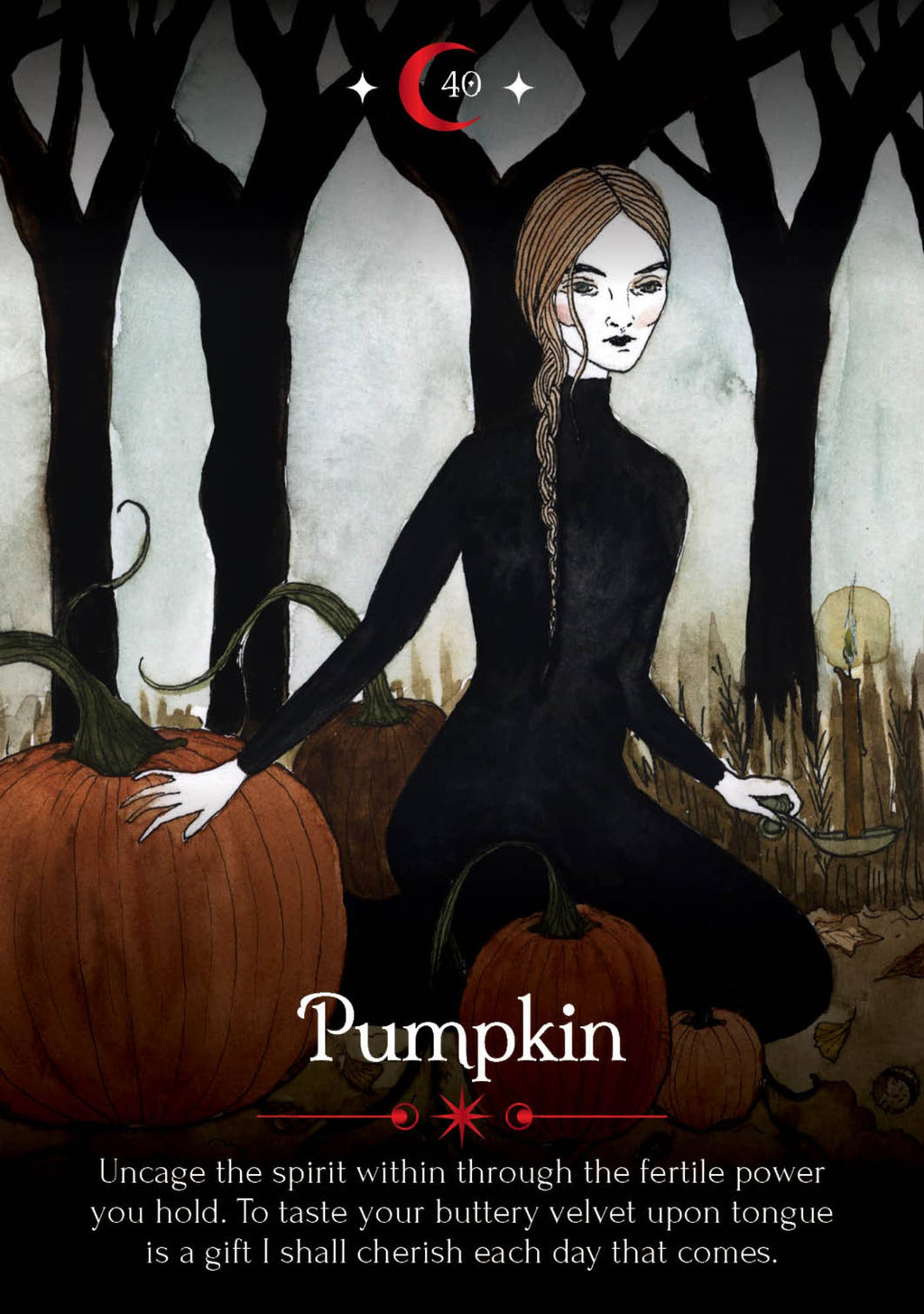 Seasons of the Witch: Samhain Oracle Deluxe Edition | 60-Card Deck by Lorriane Anderson