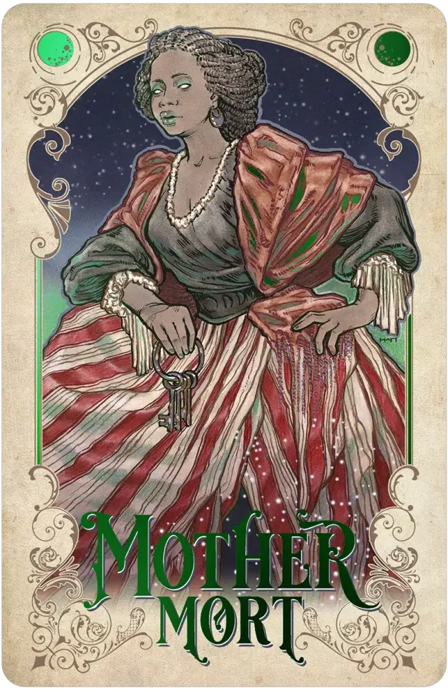 Mother Mort's Carnival 1897 Oracle Deck by Matt Hughes