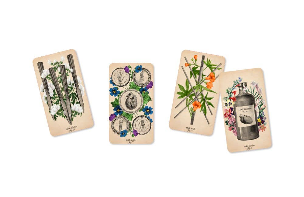 Antique Anatomy Tarot Kit by Claire Goodchild