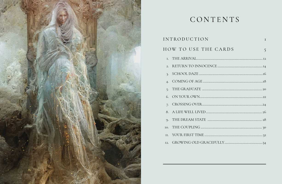 Resurrection Oracle by Jena Dellagrottaglia | 36-Card Transformation Oracle Deck