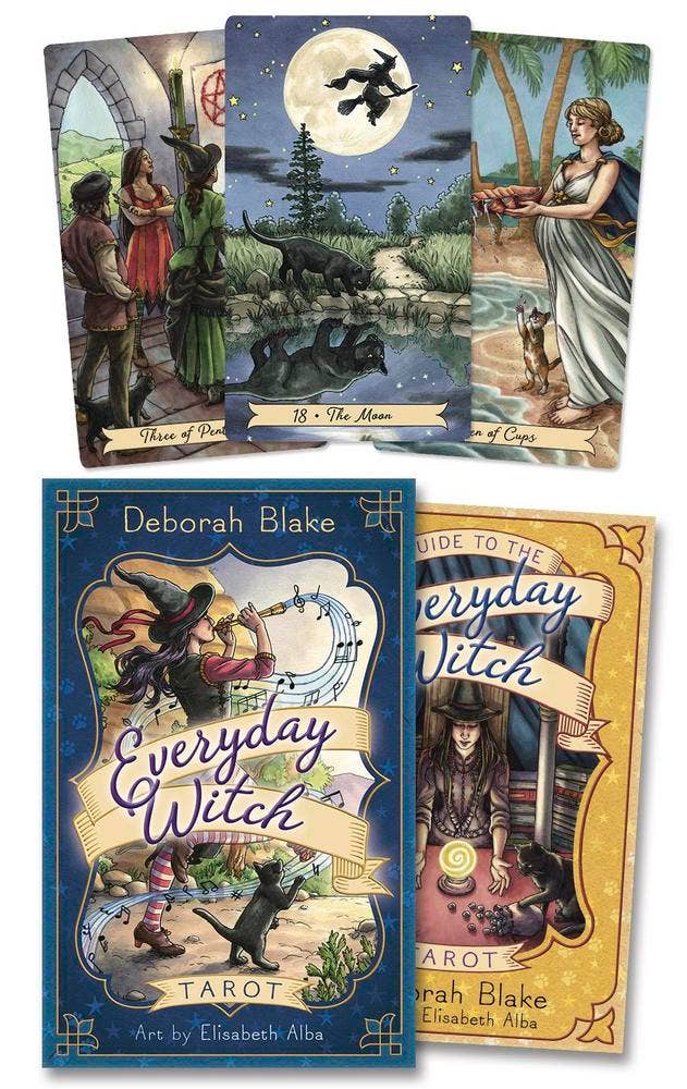 Everyday Witch Tarot by Deborah Blake & Elisabeth Alba