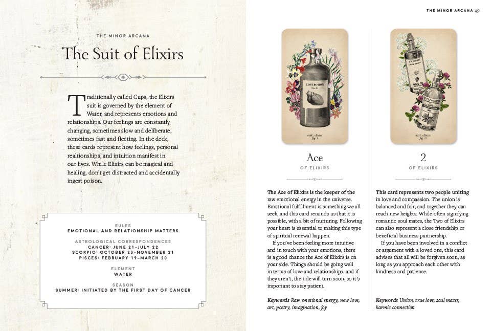 Antique Anatomy Tarot Kit by Claire Goodchild
