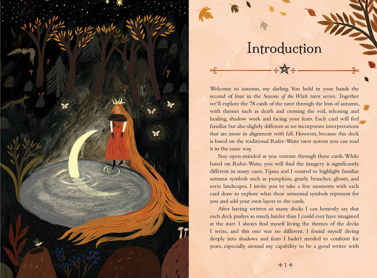 Seasons of the Witch Autumn Tarot By Lorriane Anderson