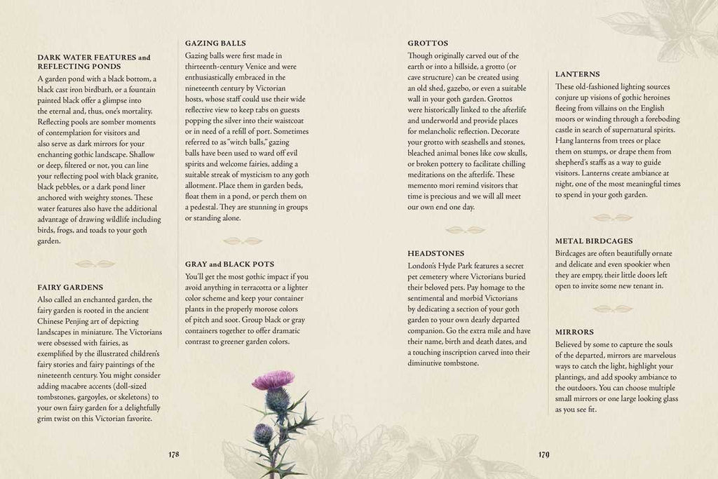 The Goth Garden by Felicia Feaster | The Mystery, Beauty & Lore of Dark Gardening