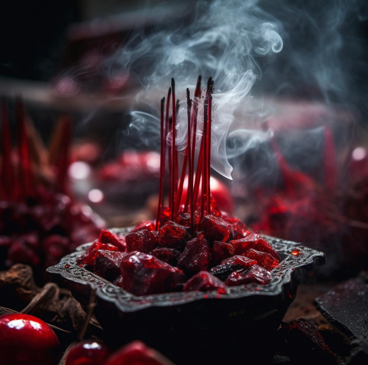 Hand-Dipped Incense Sticks | The Gothimore