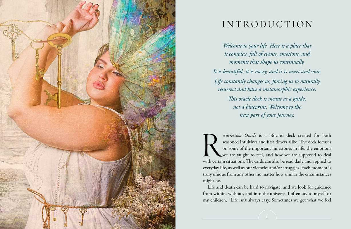 Resurrection Oracle by Jena Dellagrottaglia | 36-Card Transformation Oracle Deck