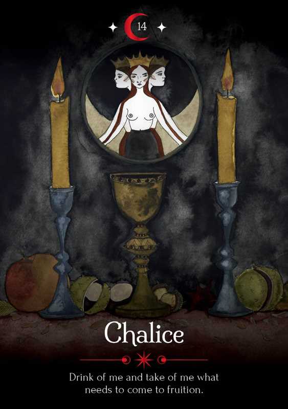Seasons of the Witch: Samhain Oracle Deluxe Edition | 60-Card Deck by Lorriane Anderson