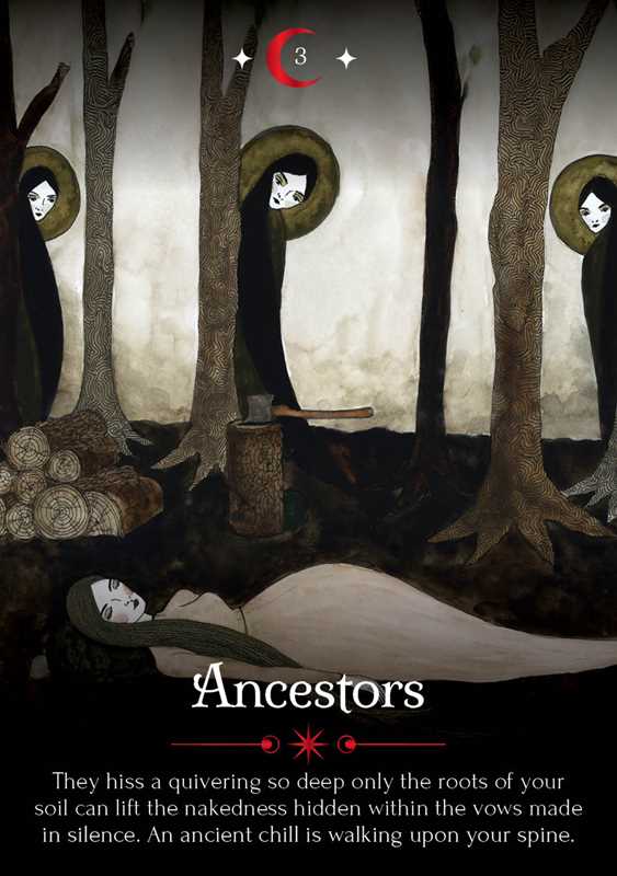 Seasons of the Witch: Samhain Oracle Deluxe Edition | 60-Card Deck by Lorriane Anderson