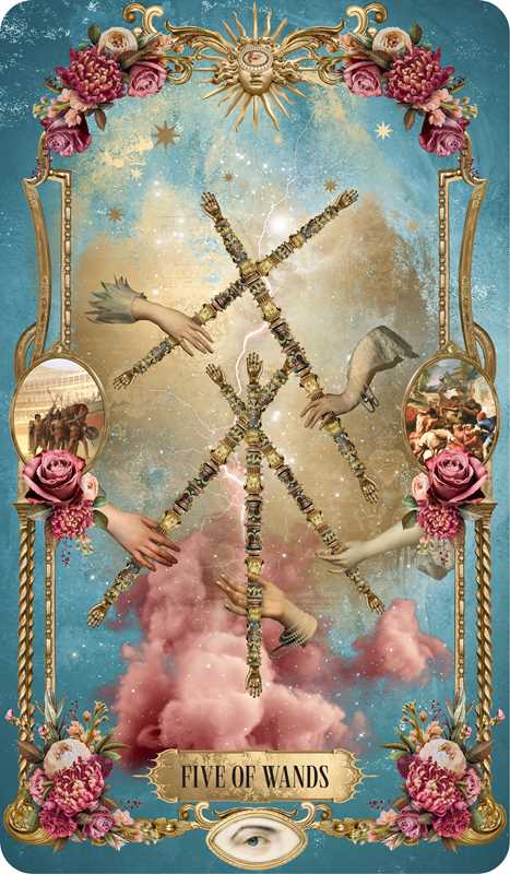 Tarot Divinatorium by André Sanchez | Baroque Rider-Waite Tarot Deck
