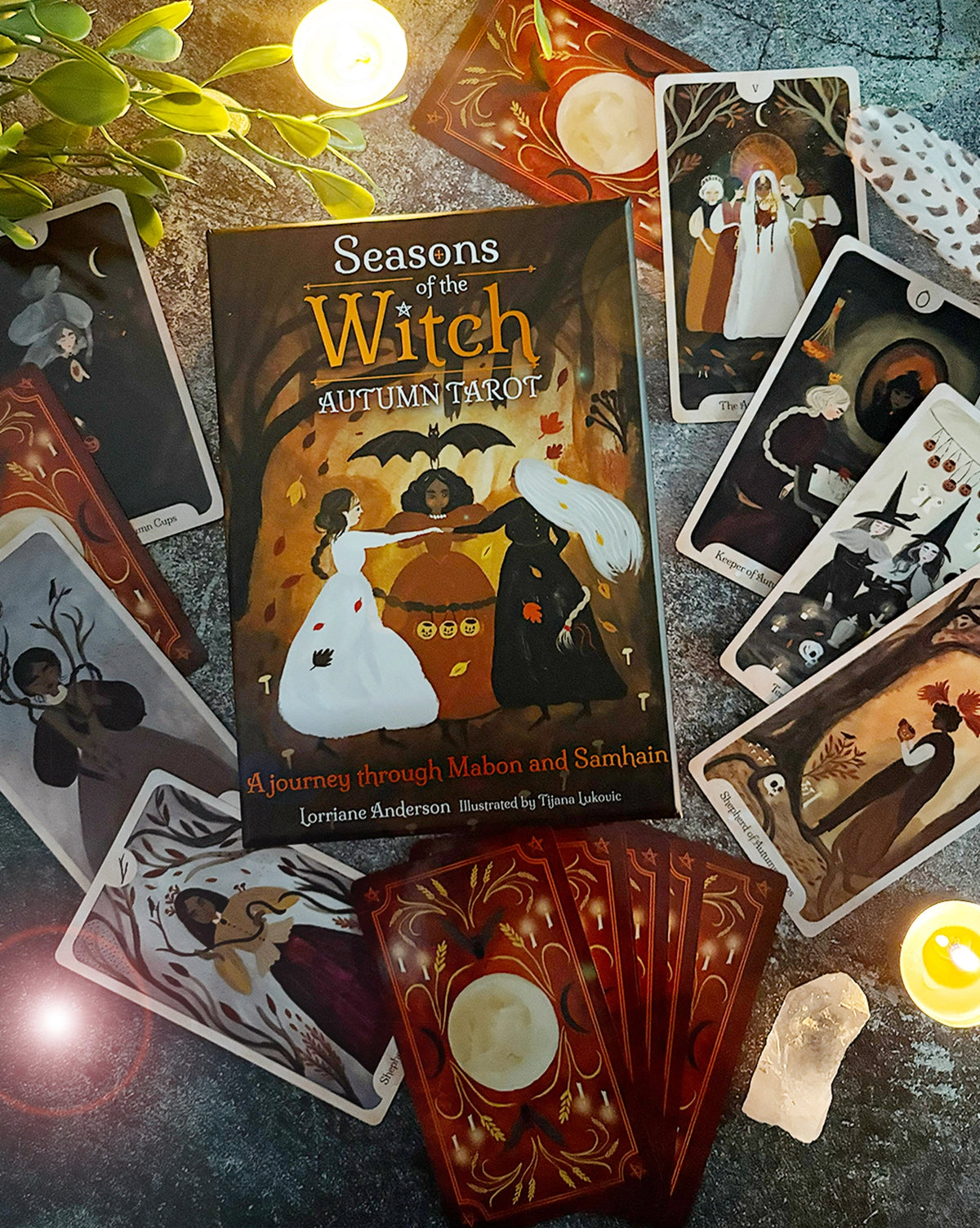 Seasons of the Witch Autumn Tarot By Lorriane Anderson