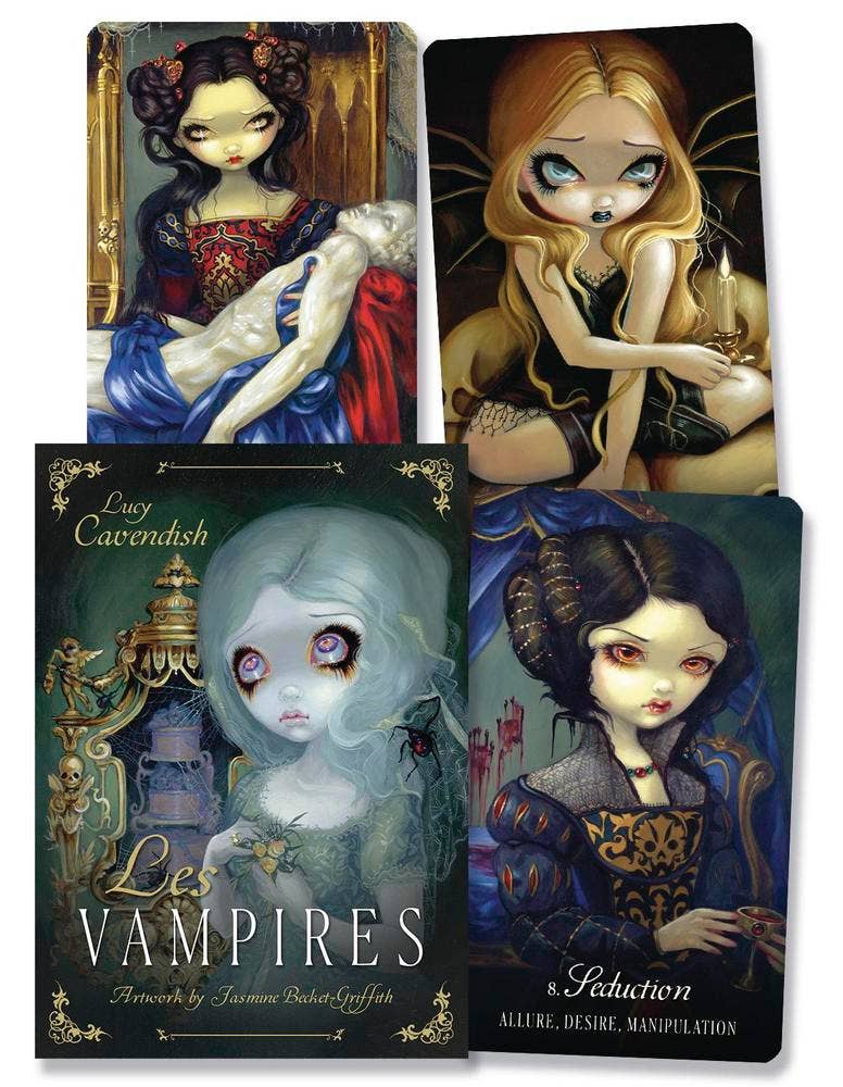 Les Vampires: Ancient Wisdom and Healing Messages from the Children of the Night by Lucy Cavendish | Jasmine Becket-Griffith