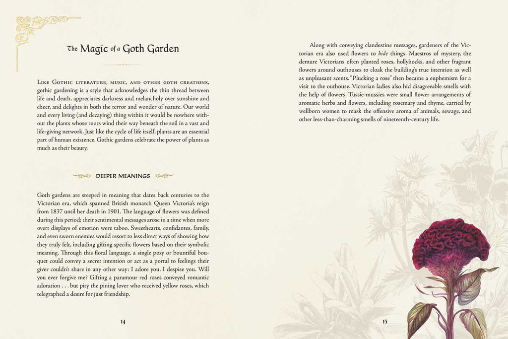 The Goth Garden by Felicia Feaster | The Mystery, Beauty & Lore of Dark Gardening