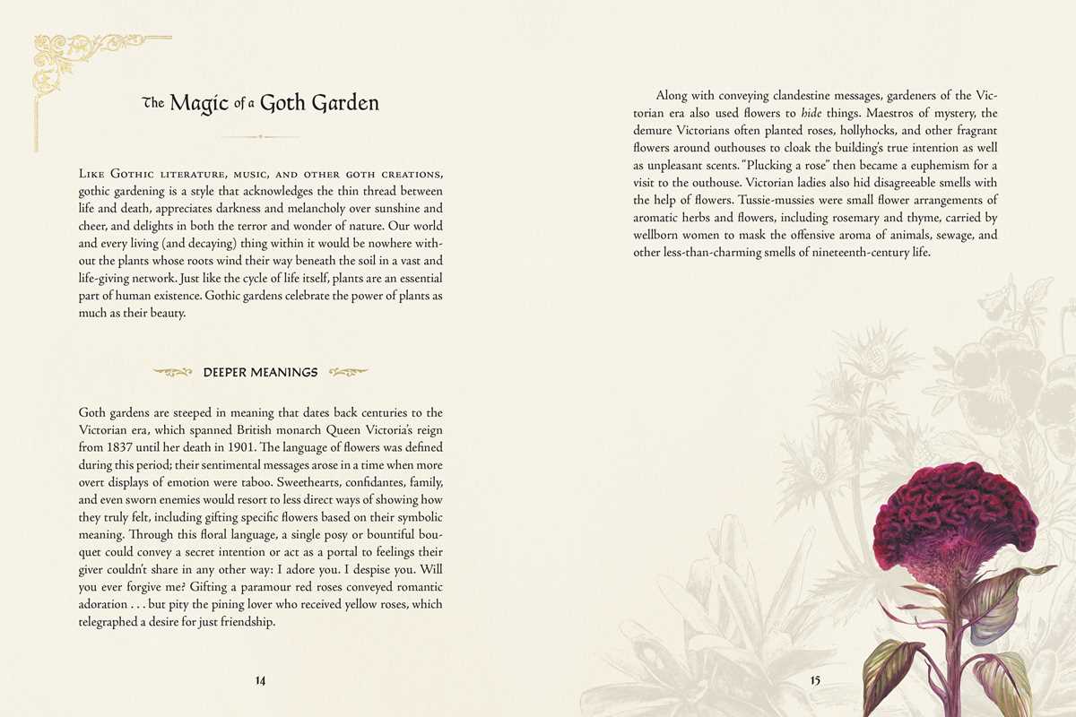 The Goth Garden by Felicia Feaster | The Mystery, Beauty & Lore of Dark Gardening