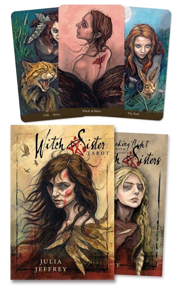 Witch Sister Tarot by Julia Jeffrey