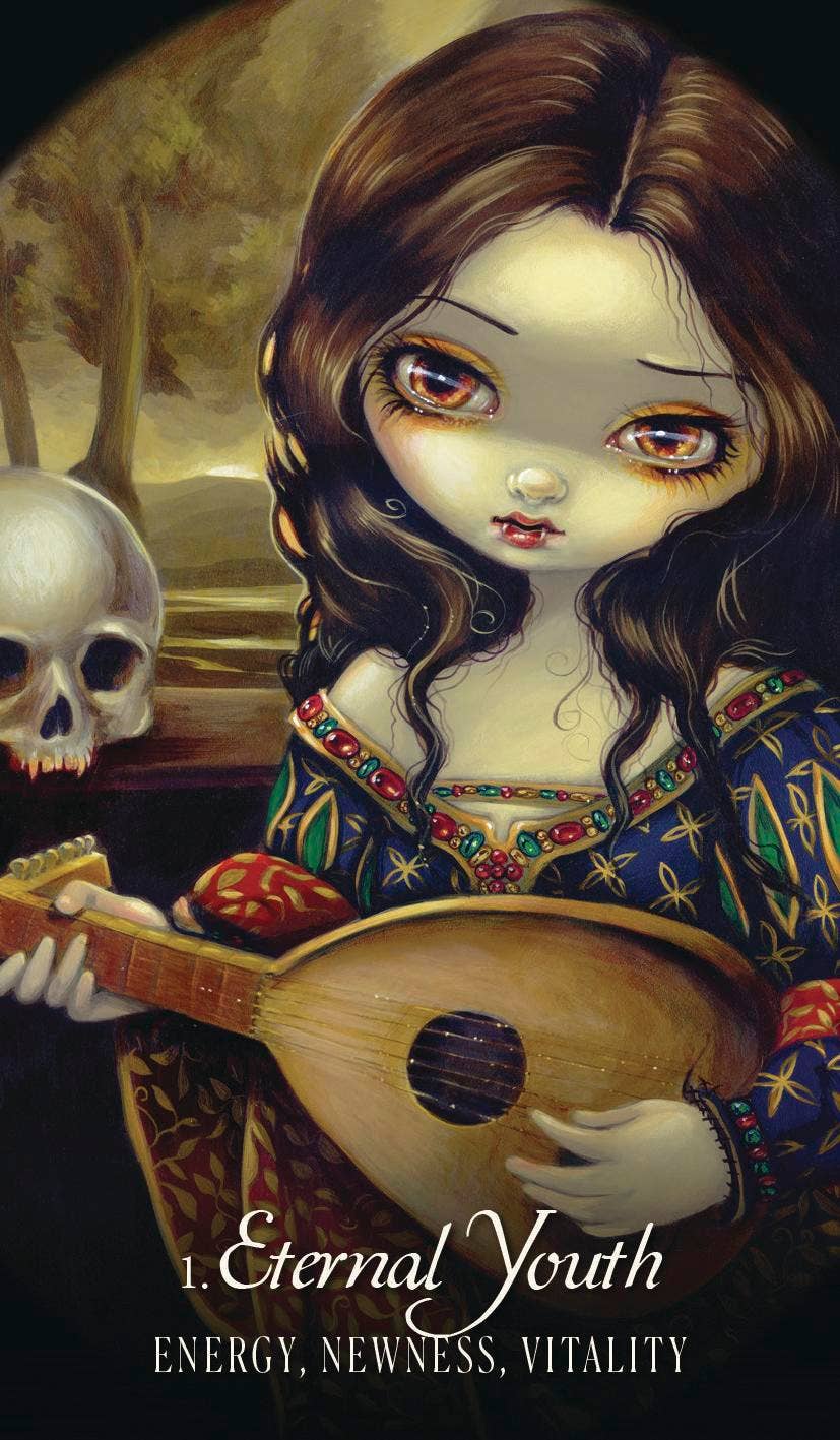Les Vampires: Ancient Wisdom and Healing Messages from the Children of the Night by Lucy Cavendish | Jasmine Becket-Griffith