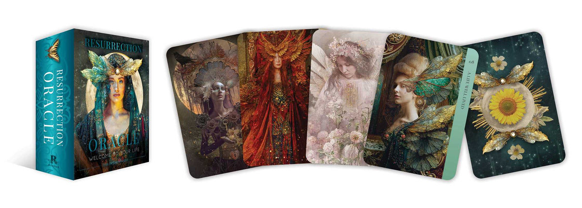 Resurrection Oracle by Jena Dellagrottaglia | 36-Card Transformation Oracle Deck
